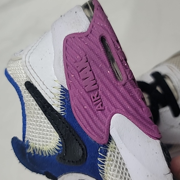 NIKE Air Max Excee PS White Royal Fuschia CD6893-117 US Size 6C - Picture 10 of 12